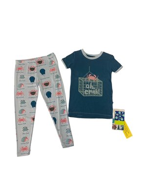 Kickee Pants Dew Crab Pajama Set