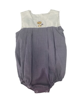 Charming Little One Purple and Gold LSU Football Roger Bubble