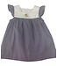 Charming Little One Purple and Gold LSU Football Emma Dress