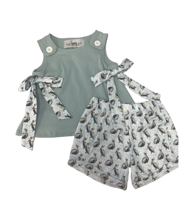 Pelican Girls Short Set
