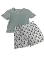 Sweet Southern Oaks Pelican Boys Short Set