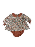 Banana Split Fall Floral Long Sleeve Bloomer Set