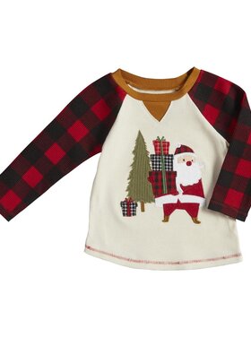 MudPie Santa Alpine Boy Tee