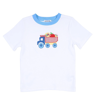 Magnolia Baby School Ready Applique Short Sleeve Toddler T-Shirt