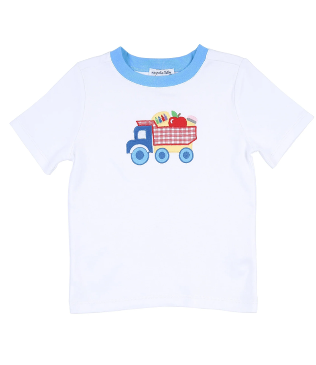 School Ready Applique Short Sleeve Toddler T-Shirt