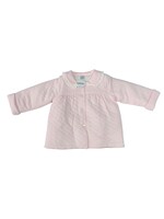 Babidu Pink Peter Pan Collar Coat