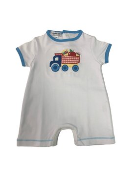 Magnolia Baby School Ready Applique Short Playsuit