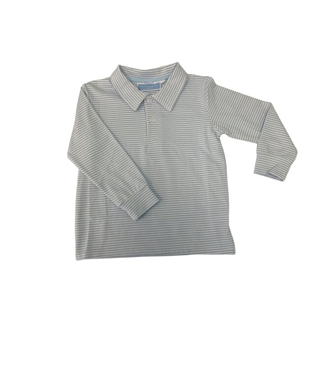 Jackson Polo Light Blue Stripe