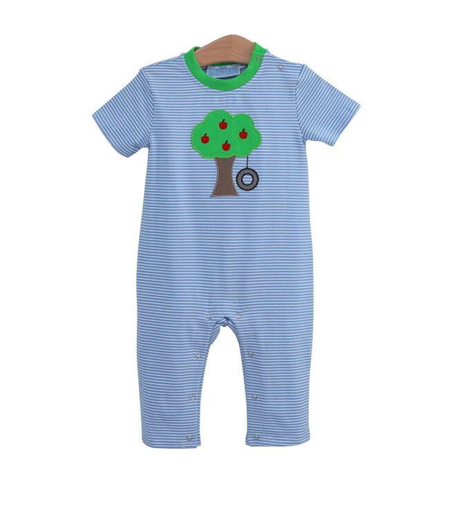 Apple Tree & Tire Swing Romper