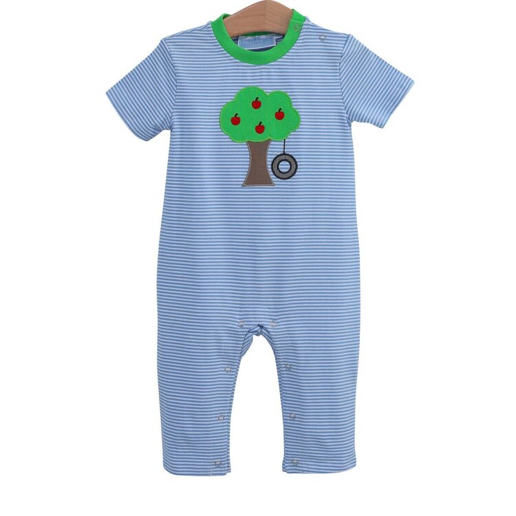 Trotter Street Apple Tree & Tire Swing Romper