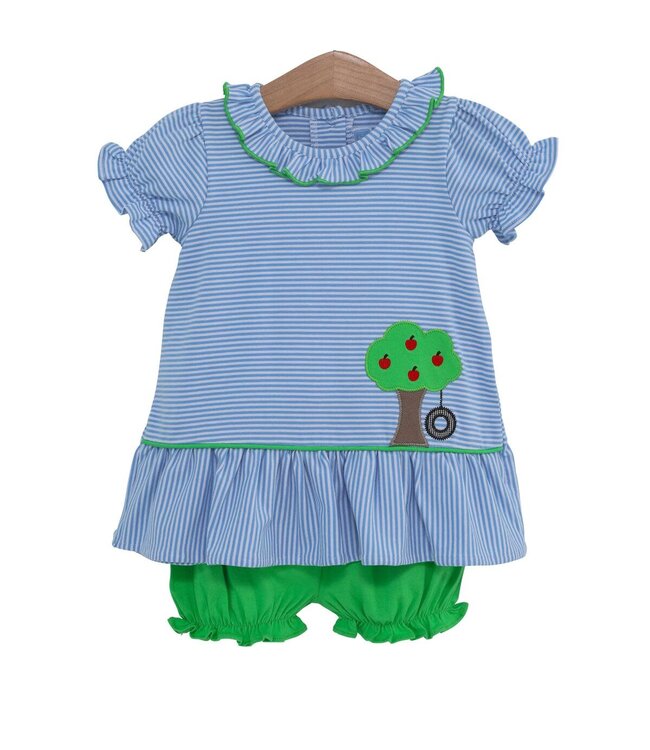 Apple Tree & Tire Swing Bloomer Set