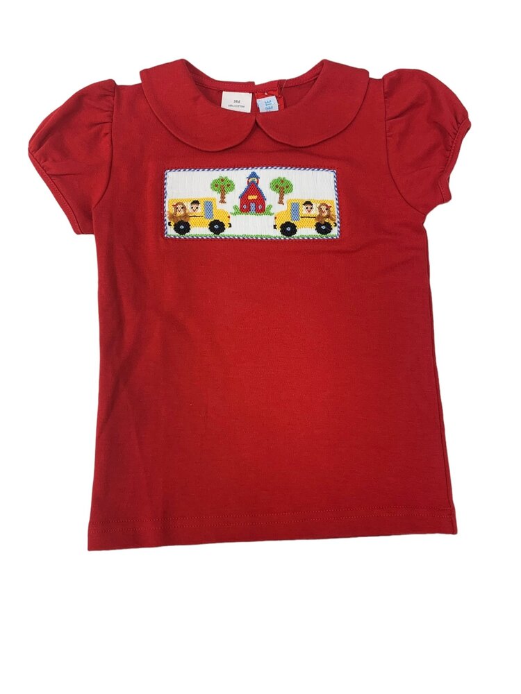 Vive Le Fete Back to School Girls Knit Shirt