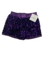 LuLu BeBe Purple Sequin Shorts