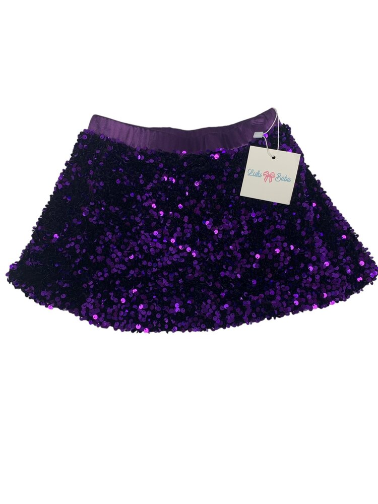 LuLu BeBe Sequin Skort