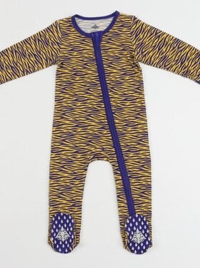 Belle Cher Tiger Stripe Footie