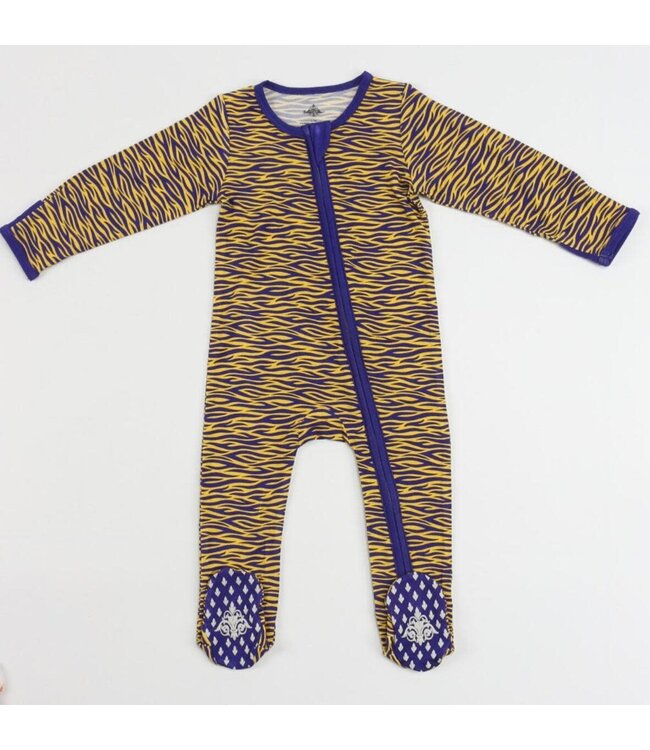 Tiger Stripe Footie