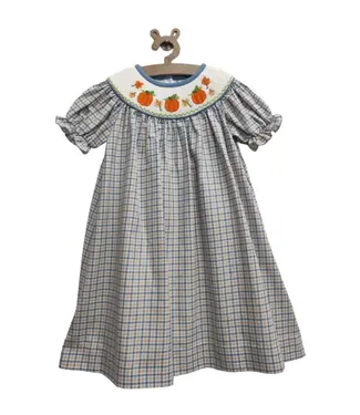 Three Sisters Pumpkin Patch Smocked Bishop