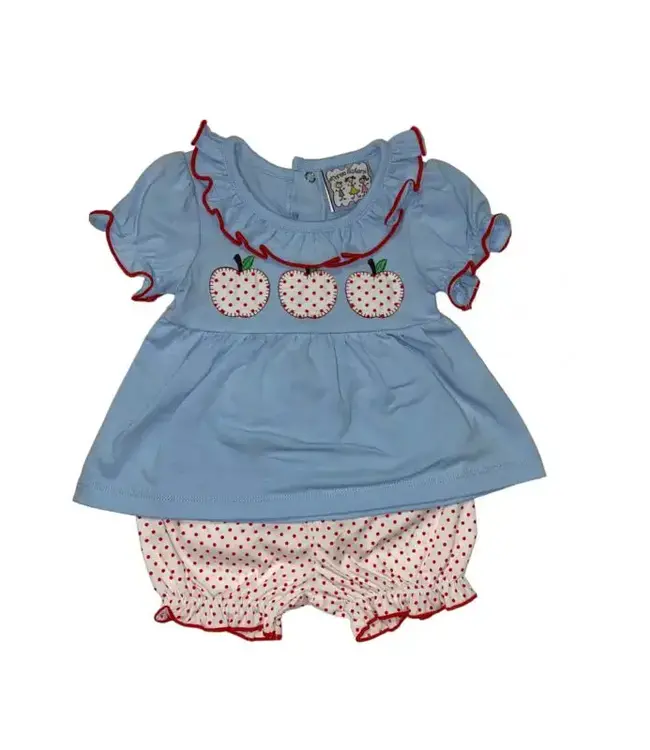 Apple A Day Girls Bloomer Set