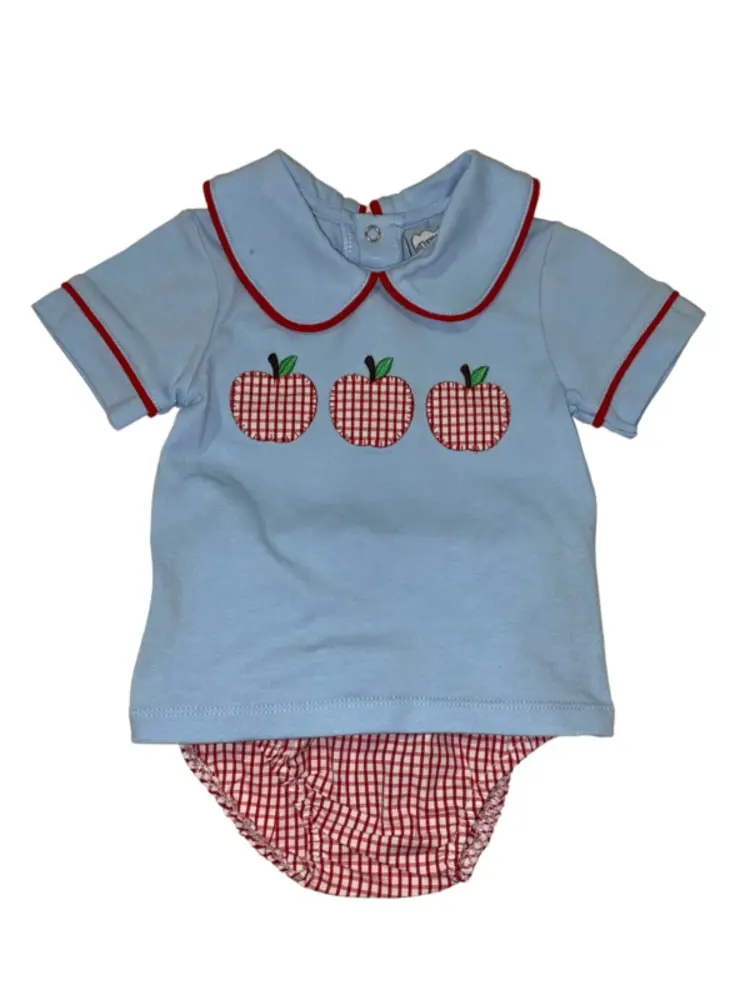 Three Sisters Apple A Day Boys Diaper Set