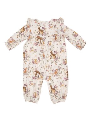 Angel Dear Pretty Woodland Ruffle Romper