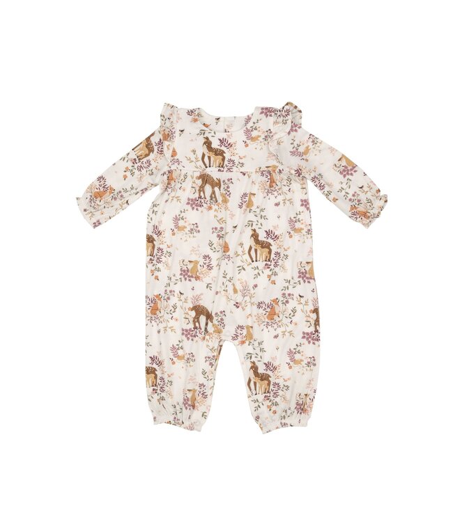 Pretty Woodland Ruffle Romper