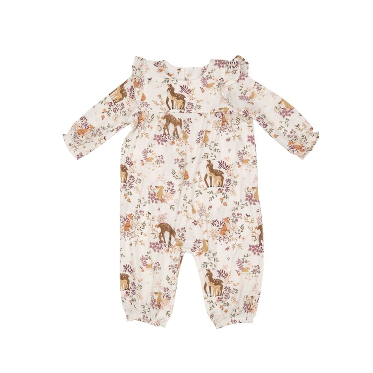 Angel Dear Pretty Woodland Ruffle Romper