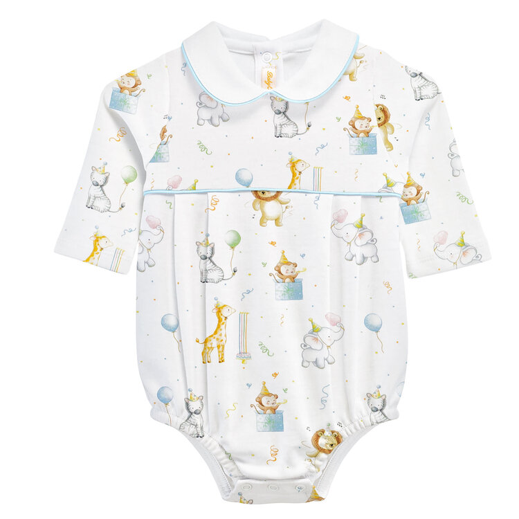 Baby Club Chic Jungle Party Bubble w/ Round Collar