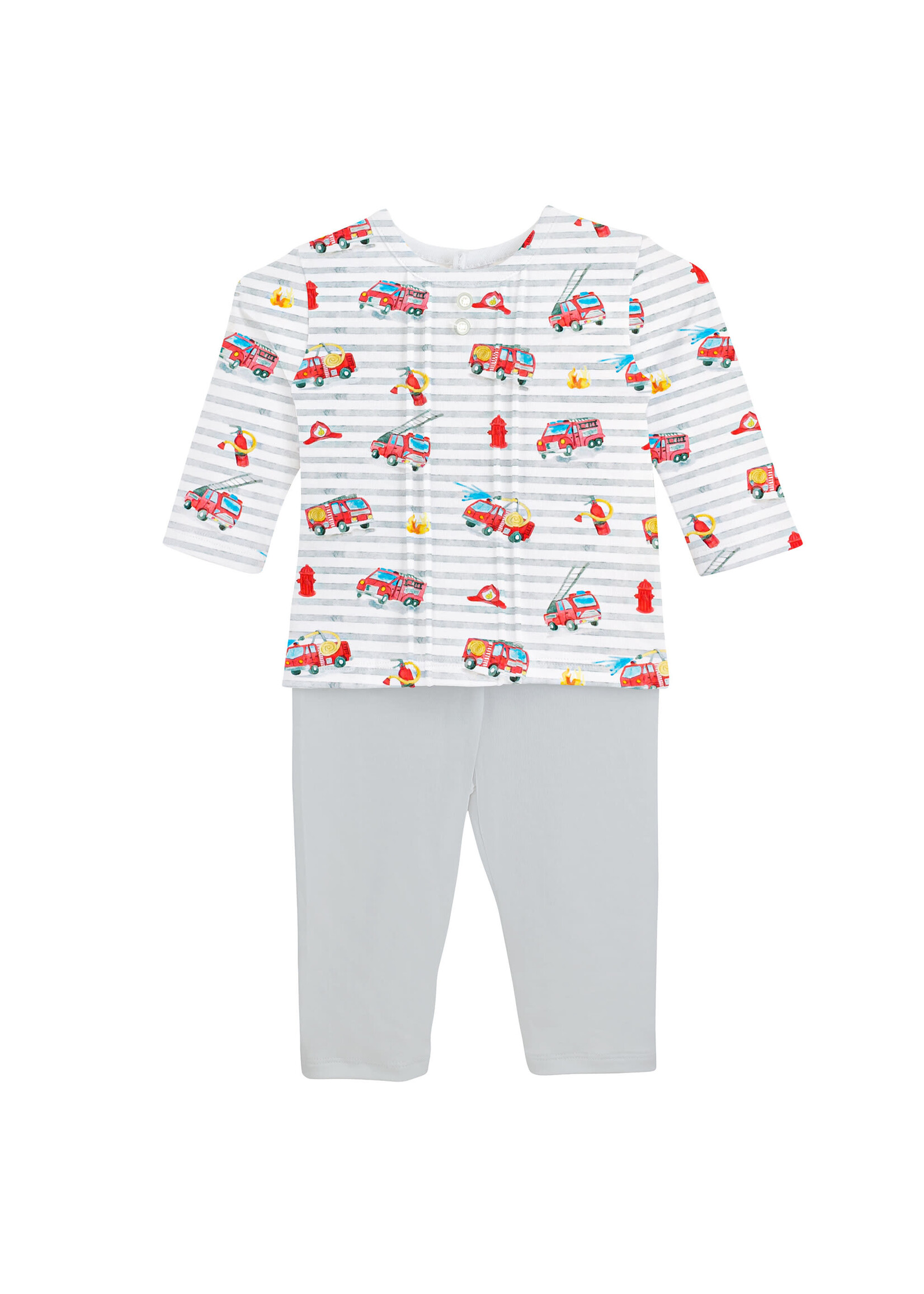 Baby Club Chic Firefighters Tee and Pant Set