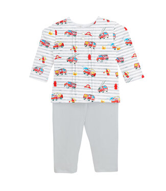 Baby Club Chic Firefighters Tee and Pant Set
