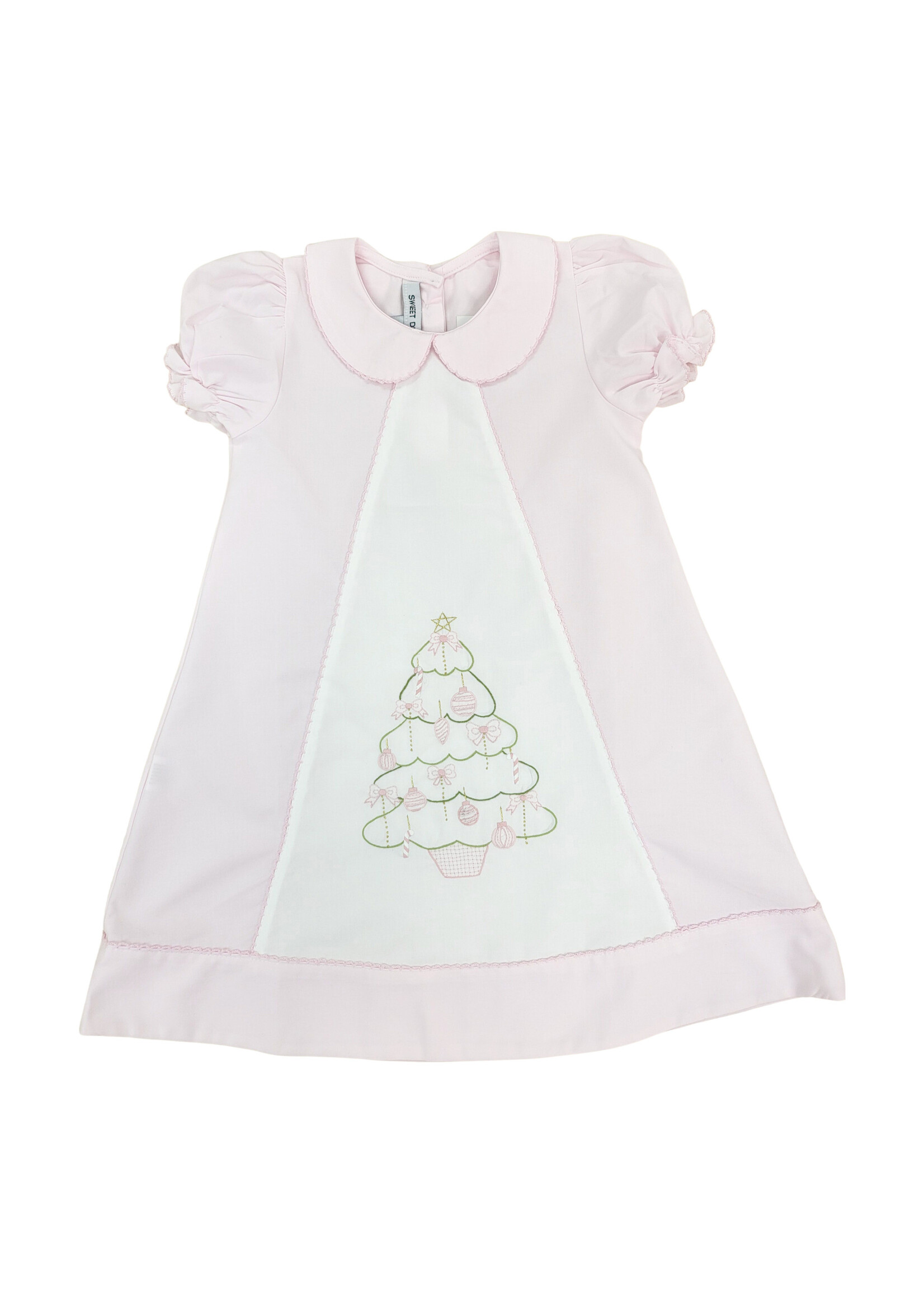 Sweet Dreams Pink Christmas Tree Dress