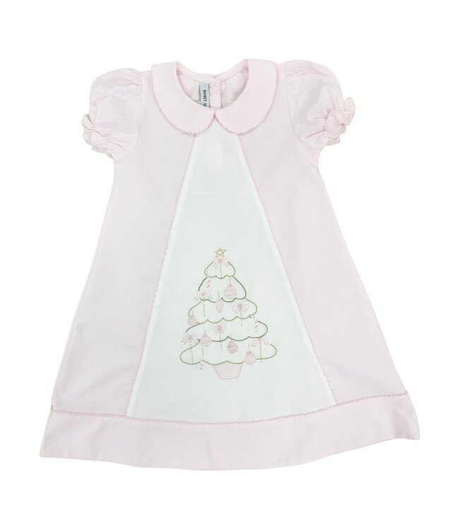 Pink Christmas Tree Dress