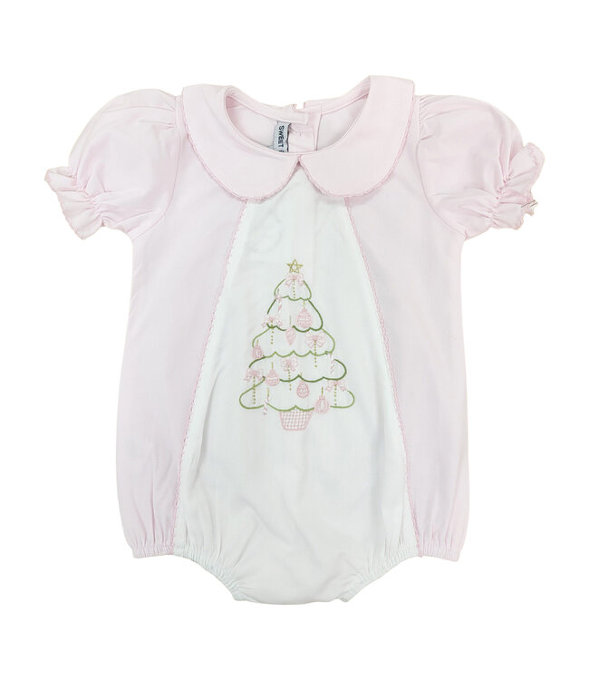 Pink Christmas Tree Bubble