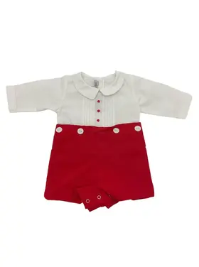 Sweet Dreams Red and White Button On