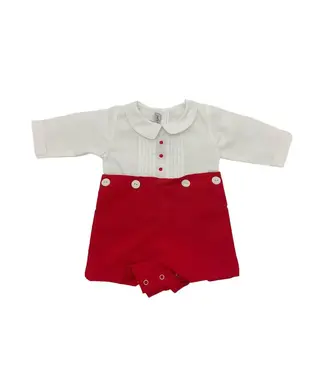Sweet Dreams Red and White Button On