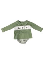 True Duck Smocked Bloomer Set