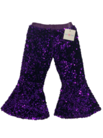 LuLu BeBe Purple Sequin Gogo Pants