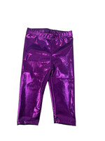 Mardi Gras Creations Metallic Leggings - Purple
