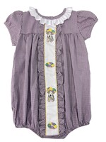 LuLu BeBe Mardi Gras Puppy & Cake Ruffle Bubble