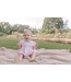 Pink Smocked Bunny Bubble