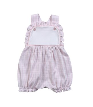 Baby Loren Pink Plaid Sun Bubble