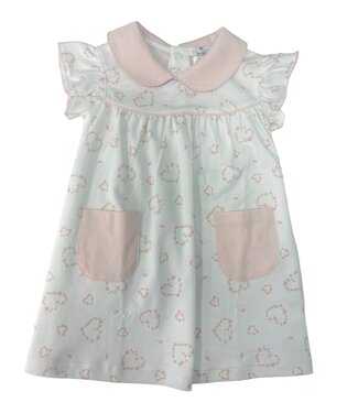 Baby Loren Sweetheart Roses Smocked Dress