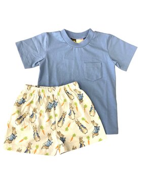 Banana Split Peter Rabbit Boys Short Set