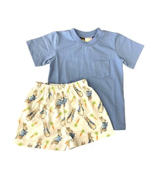 Banana Split Peter Rabbit Boys Short Set