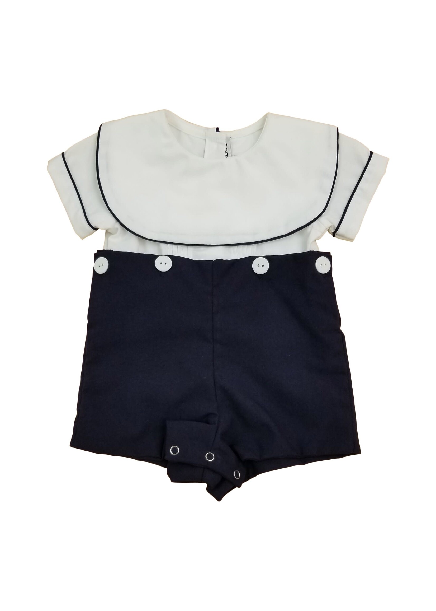 Sweet Dreams James Navy Button On