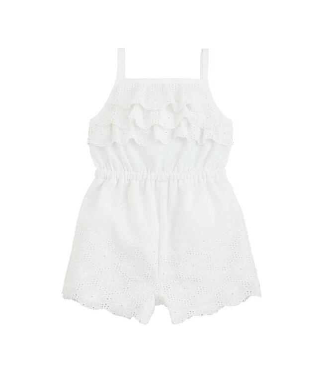 White Eyelet Romper