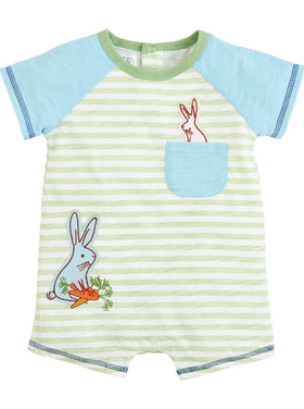 MudPie Green Easter Shortall
