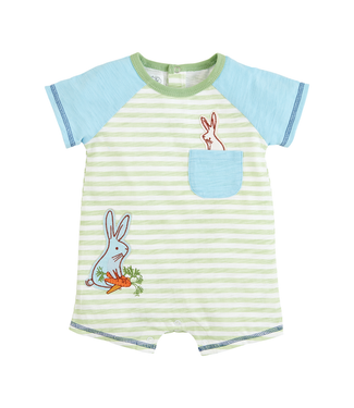 MudPie Green Easter Shortall