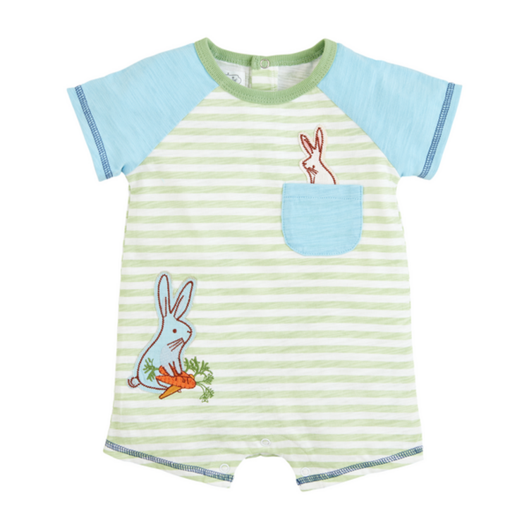 MudPie Green Easter Shortall