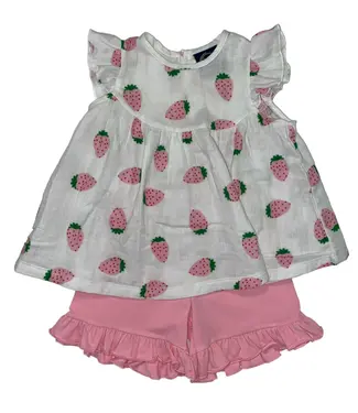Emma Jean Strawberry Girls Short Set