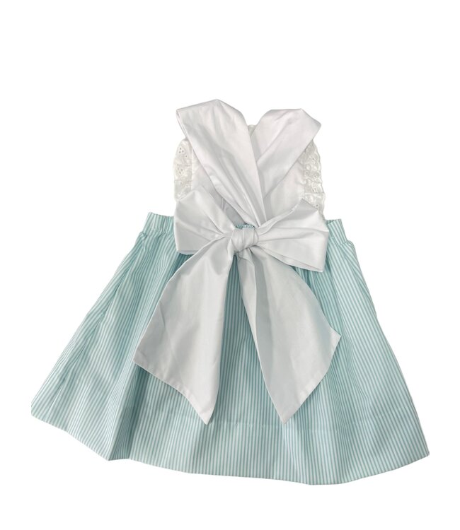 Mint Large Bow Dress